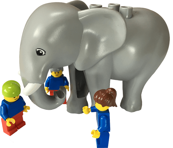 Lego Serious Play - Talking around the elephant in the room
